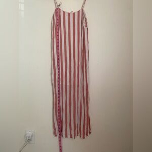 Re:named Striped Red and White Summer Dress